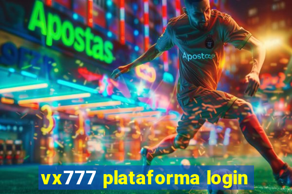 vx777 plataforma login